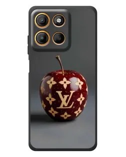 Чохол для Motorola Edge 60 Neo з картинкою «Червоне яблуко LV»