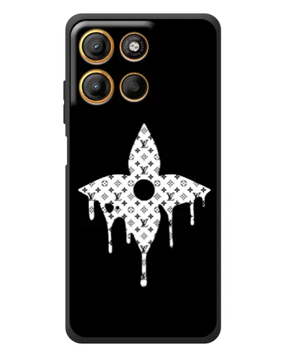 Чохол для Motorola Edge 60 Neo з картинкою «Квіткова монограма»