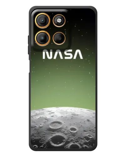 Чохол для Motorola Edge 60 Neo з картинкою «NASA — місячний градієнт»