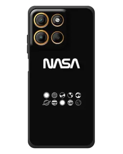Чохол для Motorola Edge 60 Neo з картинкою «NASA — технічний принт»