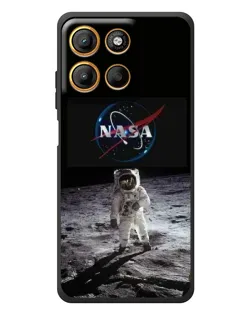 Чохол для Motorola Edge 60 Neo з картинкою «Астронавт на Місяці»