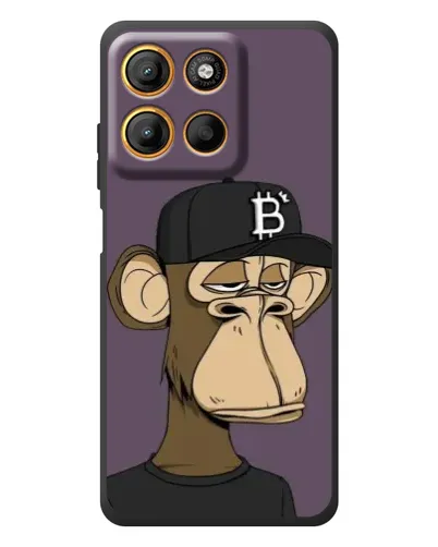 Чехол для Motorola Edge 60 Neo с картинкой «Bored Ape в кепке» Чехол для Motorola Edge 60 Neo с картинкой «Bored Ape в кепке»