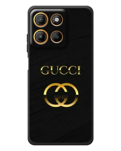 Чохол для Motorola Edge 60 Neo з картинкою «Золотий логотип Gucci» Чохол для Motorola Edge 60 Neo з картинкою «Золотий логотип Gucci»