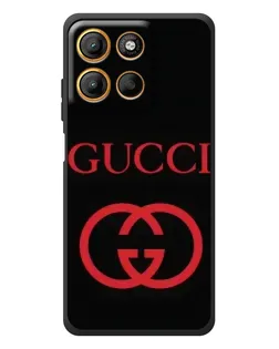 Чохол для Motorola Edge 60 Neo з картинкою «Gucci — червоний логотип»