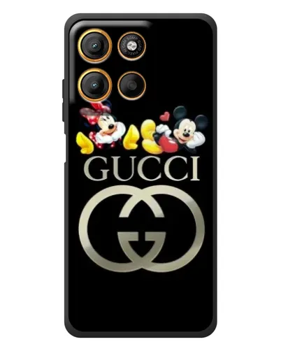 Чохол для Motorola Edge 60 Neo з картинкою «Gucci — герої Disney» Чохол для Motorola Edge 60 Neo з картинкою «Gucci — герої Disney»