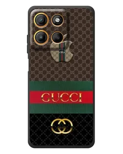 Чохол для Motorola Edge 60 Neo з картинкою «Gucci — брендований десерт»