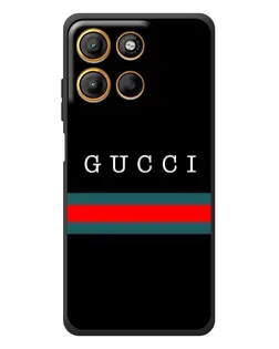 Чохол для Motorola Edge 60 Neo з картинкою «Gucci — червоний пояс»