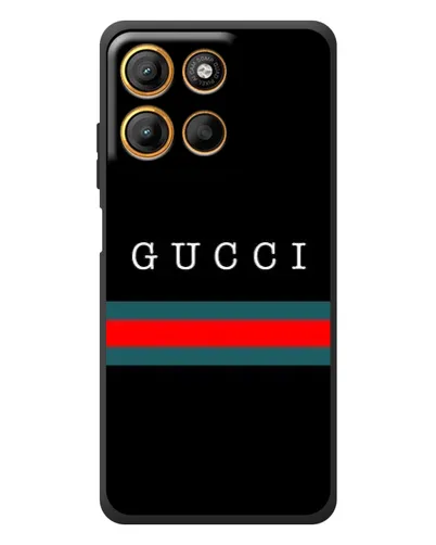 Чохол для Motorola Edge 60 Neo з картинкою «Gucci — червоний пояс» Чохол для Motorola Edge 60 Neo з картинкою «Gucci — червоний пояс»