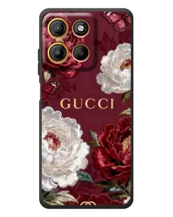 Чохол для Motorola Edge 60 Neo з картинкою «Gucci — бордові троянди» Чохол для Motorola Edge 60 Neo з картинкою «Gucci — бордові троянди»