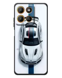 Чохол для Motorola Edge 60 Neo з картинкою «Вид зверху — BMW M»