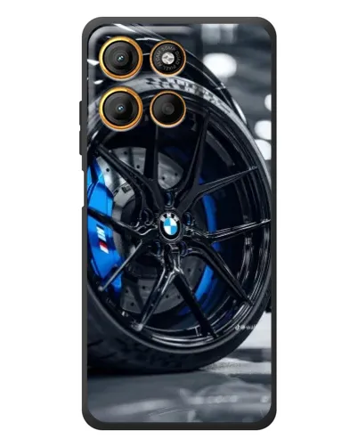 Чохол для Motorola Edge 60 Neo з картинкою «Колесо BMW зблизька» Чохол для Motorola Edge 60 Neo з картинкою «Колесо BMW зблизька»