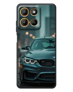 Чохол для Motorola Edge 60 Neo з картинкою «BMW у вогнях міста»