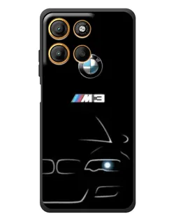 Чохол для Motorola Edge 60 Neo з картинкою «Мінімалістичний принт BMW M3»