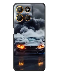 Чохол для Motorola Edge 60 Neo з картинкою «BMW у диму»
