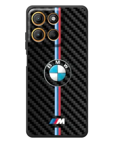 Чохол для Motorola Edge 60 Neo з картинкою «Емблема BMW та карбон» Чохол для Motorola Edge 60 Neo з картинкою «Емблема BMW та карбон»