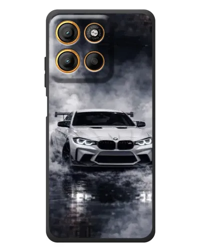 Чохол для Motorola Edge 60 Neo з картинкою «BMW крізь туман» Чохол для Motorola Edge 60 Neo з картинкою «BMW крізь туман»