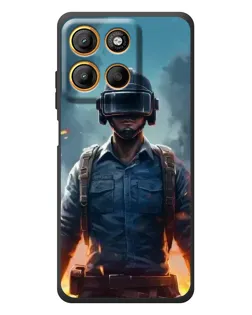 Чохол для Motorola Edge 60 Neo з картинкою «PUBG — реалістичний герой»