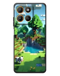 Чохол для Motorola Edge 60 Neo з картинкою «Minecraft літній день»