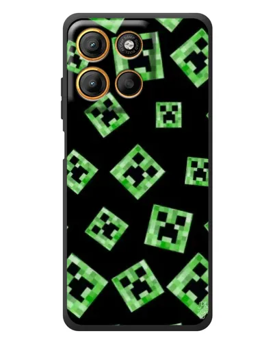 Чохол для Motorola Edge 60 Neo з картинкою «Паттерн з кріперами»