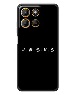 Чохол для Motorola Edge 60 Neo з картинкою «Крапки віри J.E.S.U.S.»