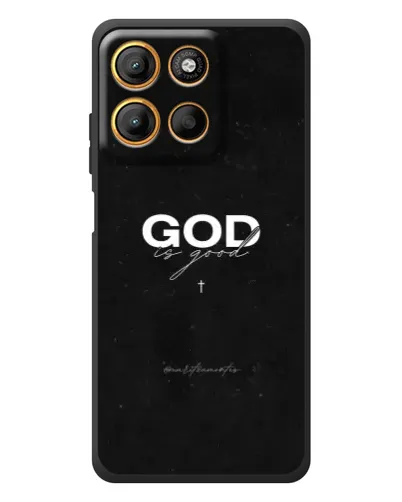 Чохол для Motorola Edge 60 Neo з картинкою «GOD — Бог над усім»