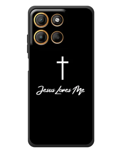 Чохол для Motorola Edge 60 Neo з картинкою «Ісус любить тебе»