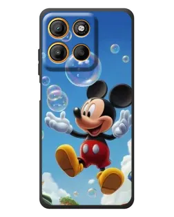 Чохол для Motorola Edge 60 Neo з картинкою «Mickey та мильні бульбашки»
