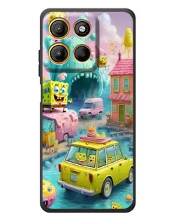 Чохол для Motorola Edge 60 Neo з картинкою «Монстр-трак пригоди»