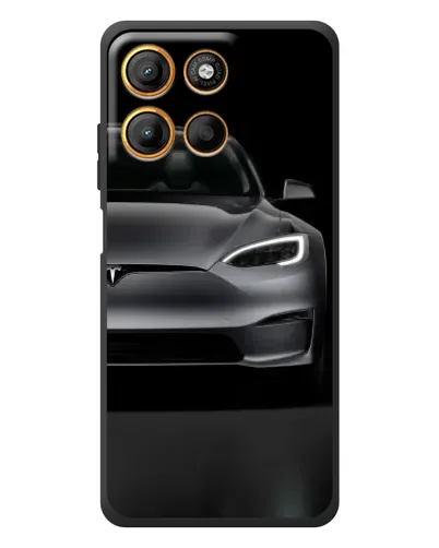 Чохол для Motorola Edge 60 Neo з картинкою «Tesla Model S Look»
