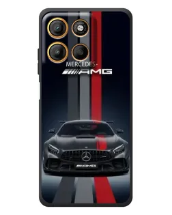 Чохол для Motorola Edge 60 Neo з картинкою «Mercedes — білий карбон»