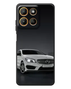 Чохол для Motorola Edge 60 Neo з картинкою «Mercedes AMG GT Silver»