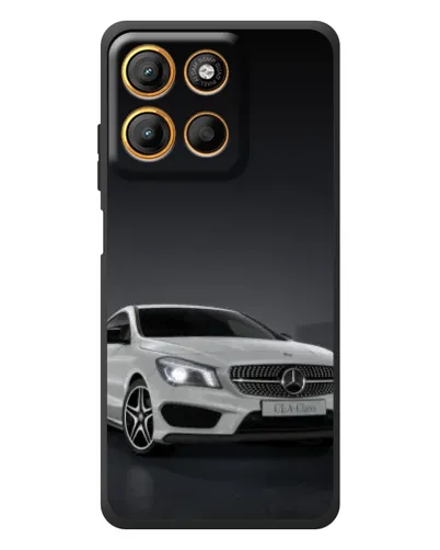 Чохол для Motorola Edge 60 Neo з картинкою «Mercedes AMG GT Silver»