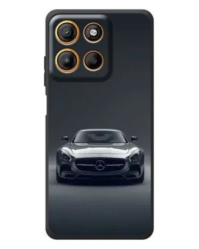 Чохол для Motorola Edge 60 Neo з картинкою «Mercedes на чорному»