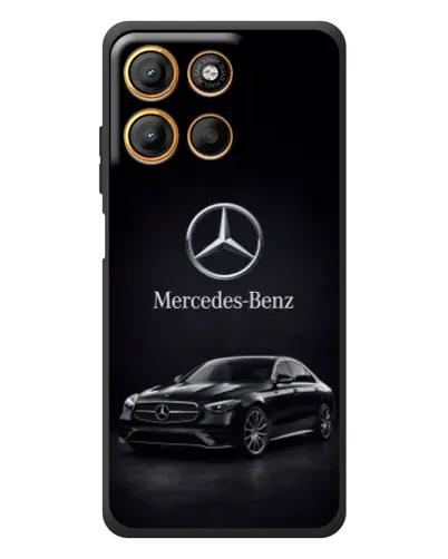 Чохол для Motorola Edge 60 Neo з картинкою «Mercedes — решітка радіатора»