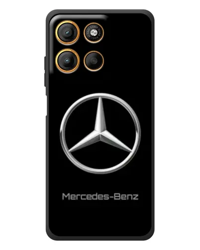 Чохол для Motorola Edge 60 Neo з картинкою «Mercedes Silver Logo»
