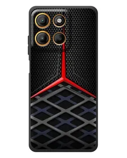 Чохол для Motorola Edge 60 Neo з картинкою «Mercedes Carbon Grid»
