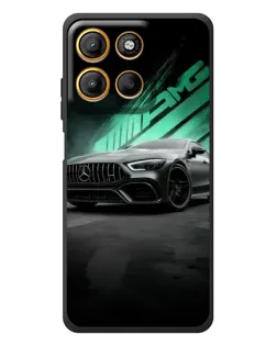 Чохол для Motorola Edge 60 Neo з картинкою «Темний Mercedes AMG»