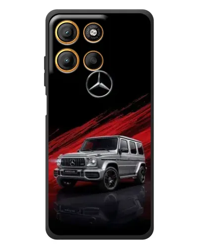 Чохол для Motorola Edge 60 Neo з картинкою «Mercedes G-Class червоний»