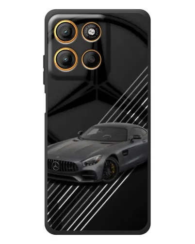 Чохол для Motorola Edge 60 Neo з картинкою «Mercedes AMG — графіка»