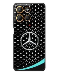 Чохол для Motorola Edge 60 Neo з картинкою «Mercedes — бірюзовий акцент»