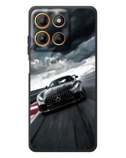 Чохол для Motorola Edge 60 Neo з картинкою «Гоночний Mercedes AMG»
