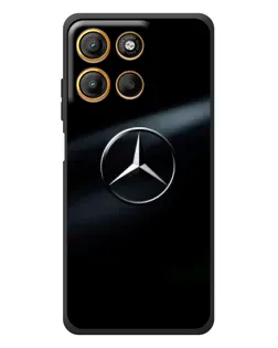 Чохол для Motorola Edge 60 Neo з картинкою «Mercedes на металі»
