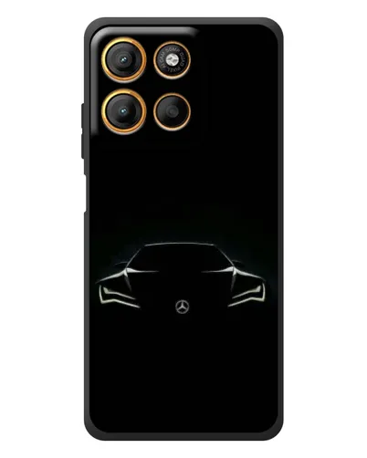 Чохол для Motorola Edge 60 Neo з картинкою «Mercedes — силует авто» Чохол для Motorola Edge 60 Neo з картинкою «Mercedes — силует авто»
