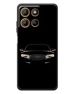 Чохол для Motorola Edge 60 Neo з картинкою «Audi — нічний контур»