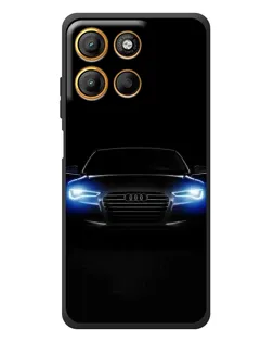Чохол для Motorola Edge 60 Neo з картинкою «Audi в неоні»