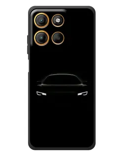 Чохол для Motorola Edge 60 Neo з картинкою «Погляд Audi у темряві»