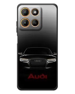 Чохол для Motorola Edge 60 Neo з картинкою «Audi — градієнтний контур»
