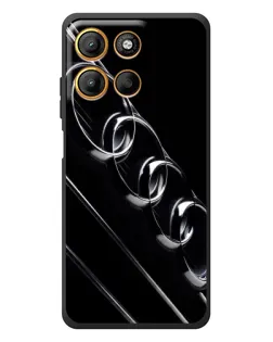 Чохол для Motorola Edge 60 Neo з картинкою «Audi — абстрактні кільця»