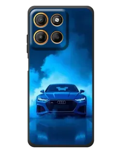 Чохол для Motorola Edge 60 Neo з картинкою «Audi — блакитна енергія»