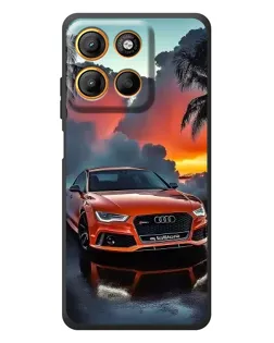 Чохол для Motorola Edge 60 Neo з картинкою «Audi — захід сонця»